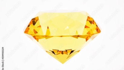 千輝宝石株式会社のお取り扱い実績「1-Carat Yellow Brilliant Cut Diamond」のイメージ画像